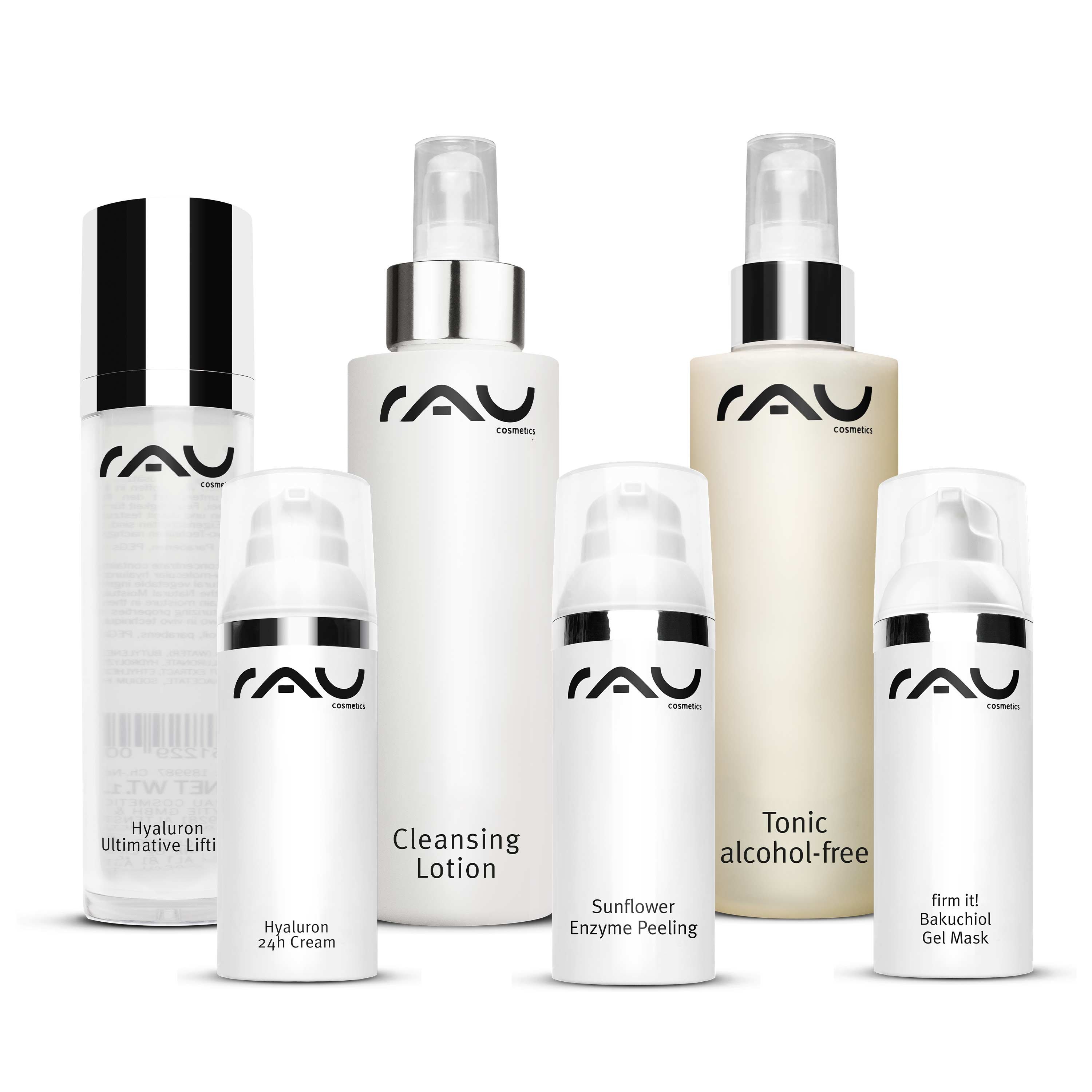 RAU Cosmetics Feuchtigkeitskick Set Gesichtsreinigung Gesichtspflege Hautpflege Wirkstoffkosmetik Onlineshop