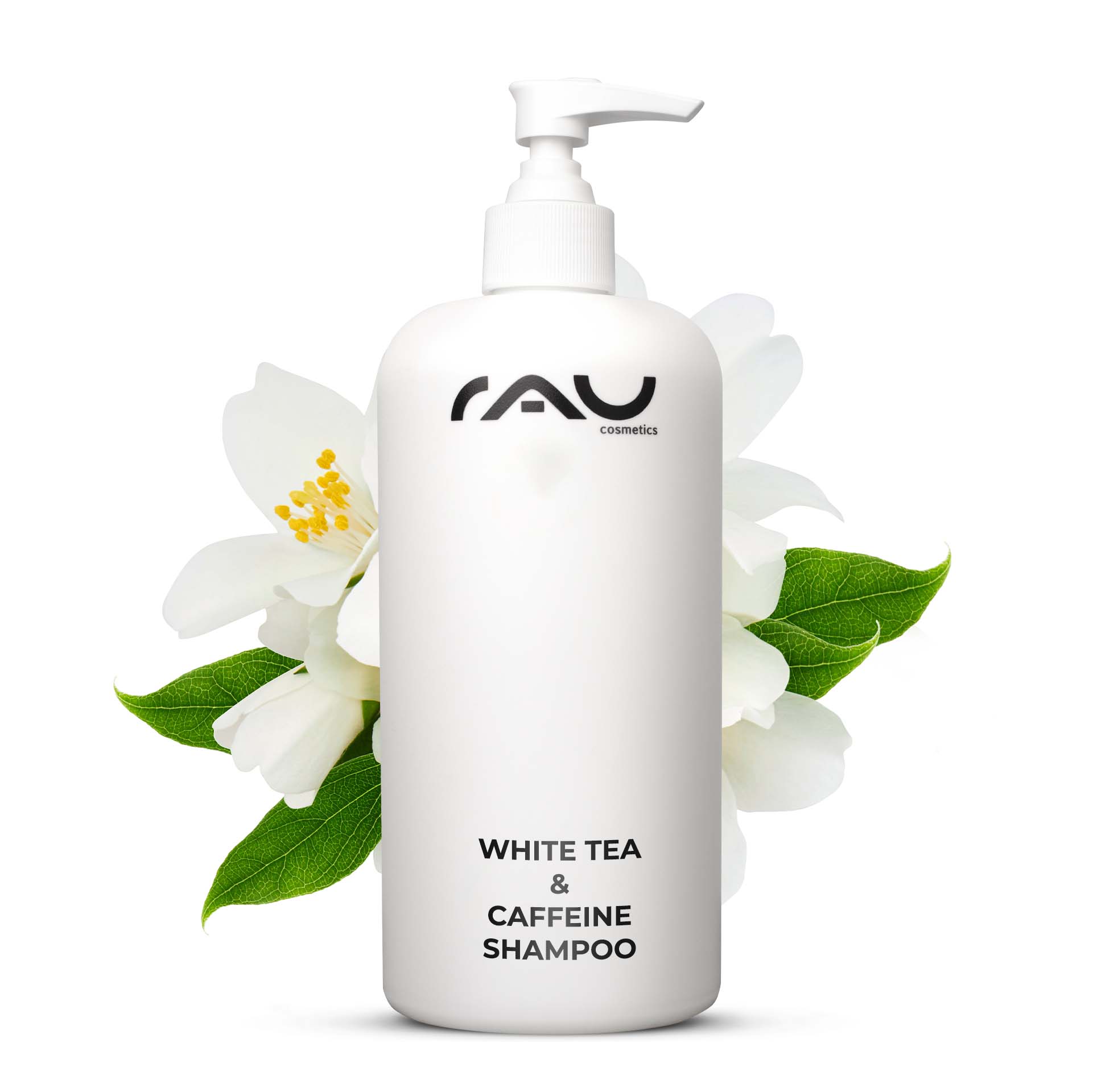 Shampoo per capelli al tè bianco e caffeina 500 ml 