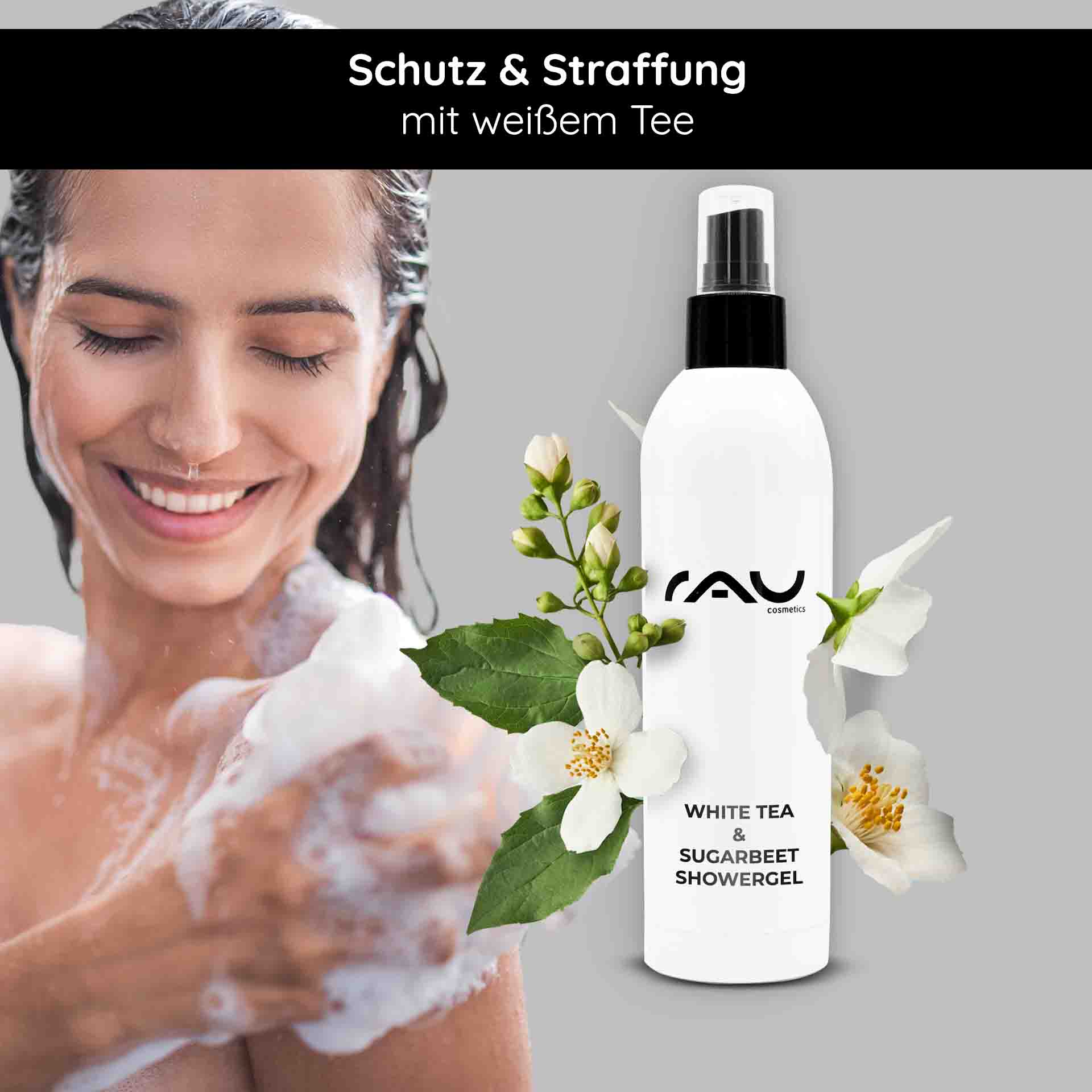 Gel doccia al tè bianco e barbabietola da zucchero 500 ml Gel doccia