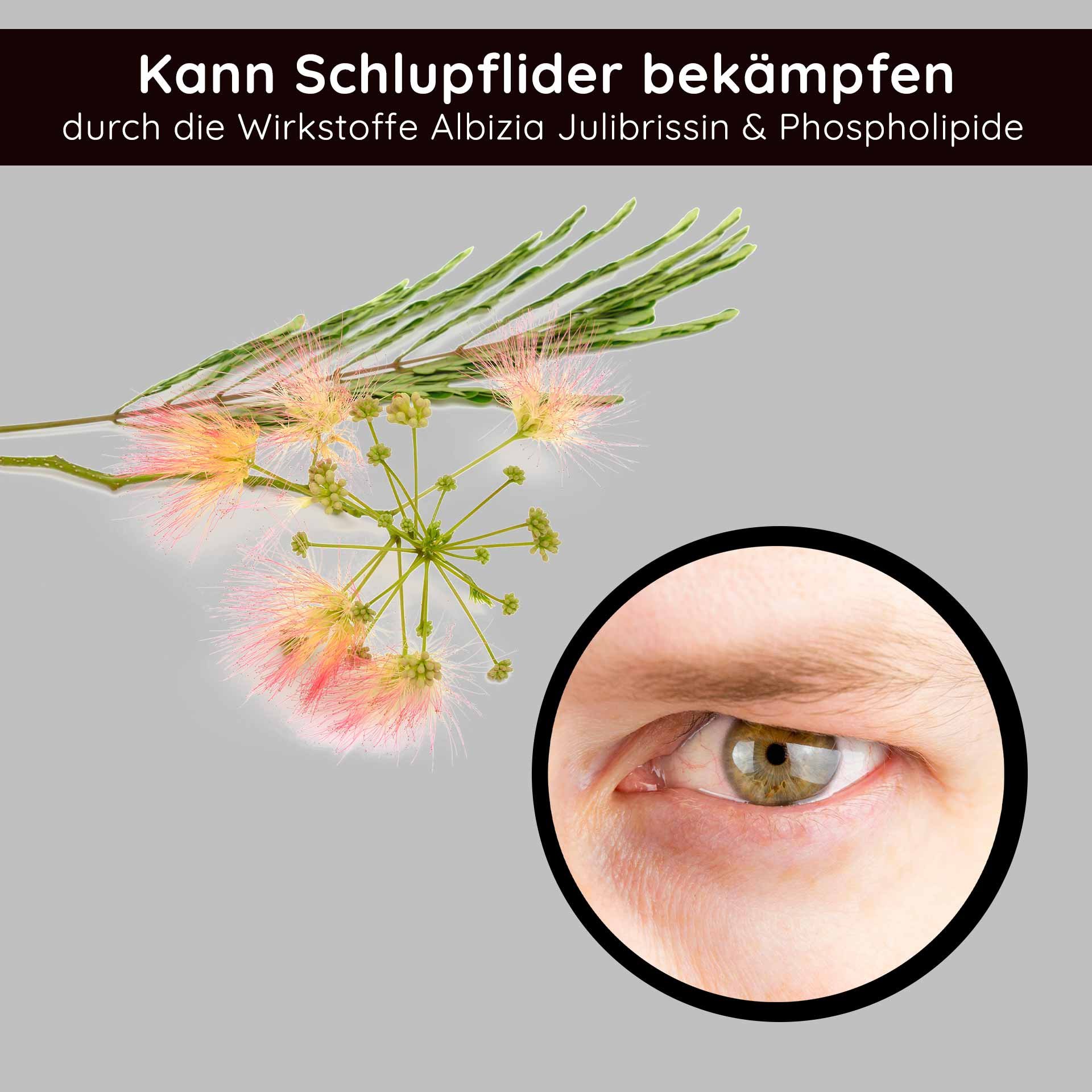 Schützende cura: Die Stem Cell Eye Cream unterstützt la Langlebigkeit del Hautstammzellen in del Augenpartie.