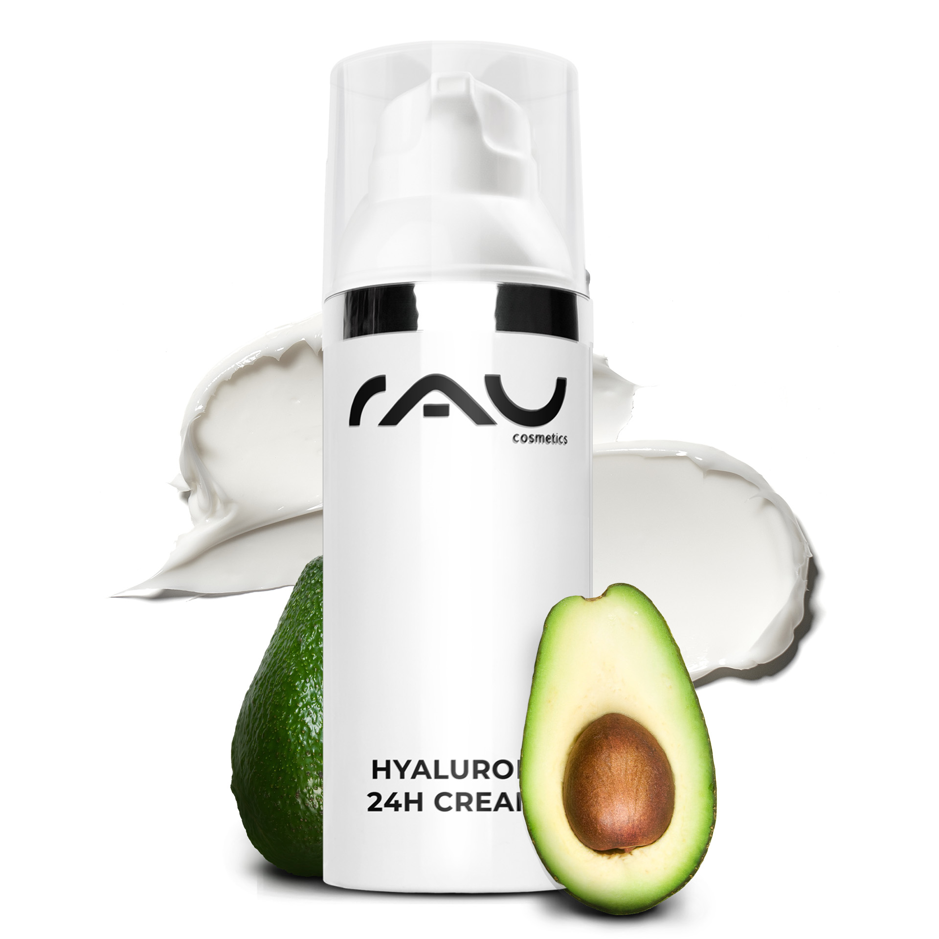 Crema Hyaluron 24h 50 ml Crema per la cura di Hyaluron Essen, Obst, Pflanze, Produzieren, Avocado