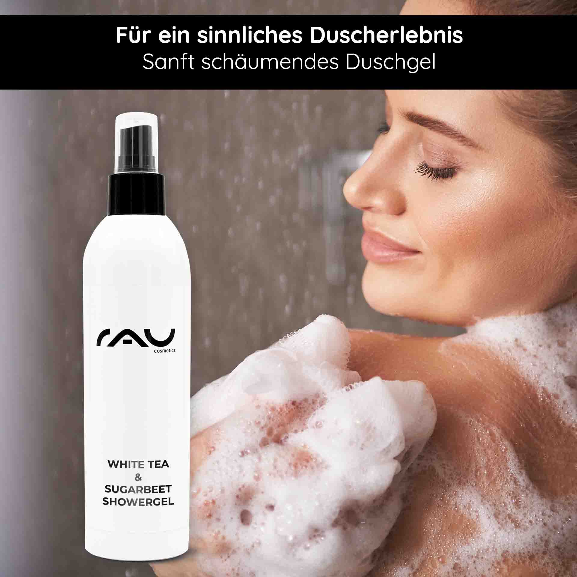 Gel doccia al tè bianco e barbabietola da zucchero 500 ml Gel doccia