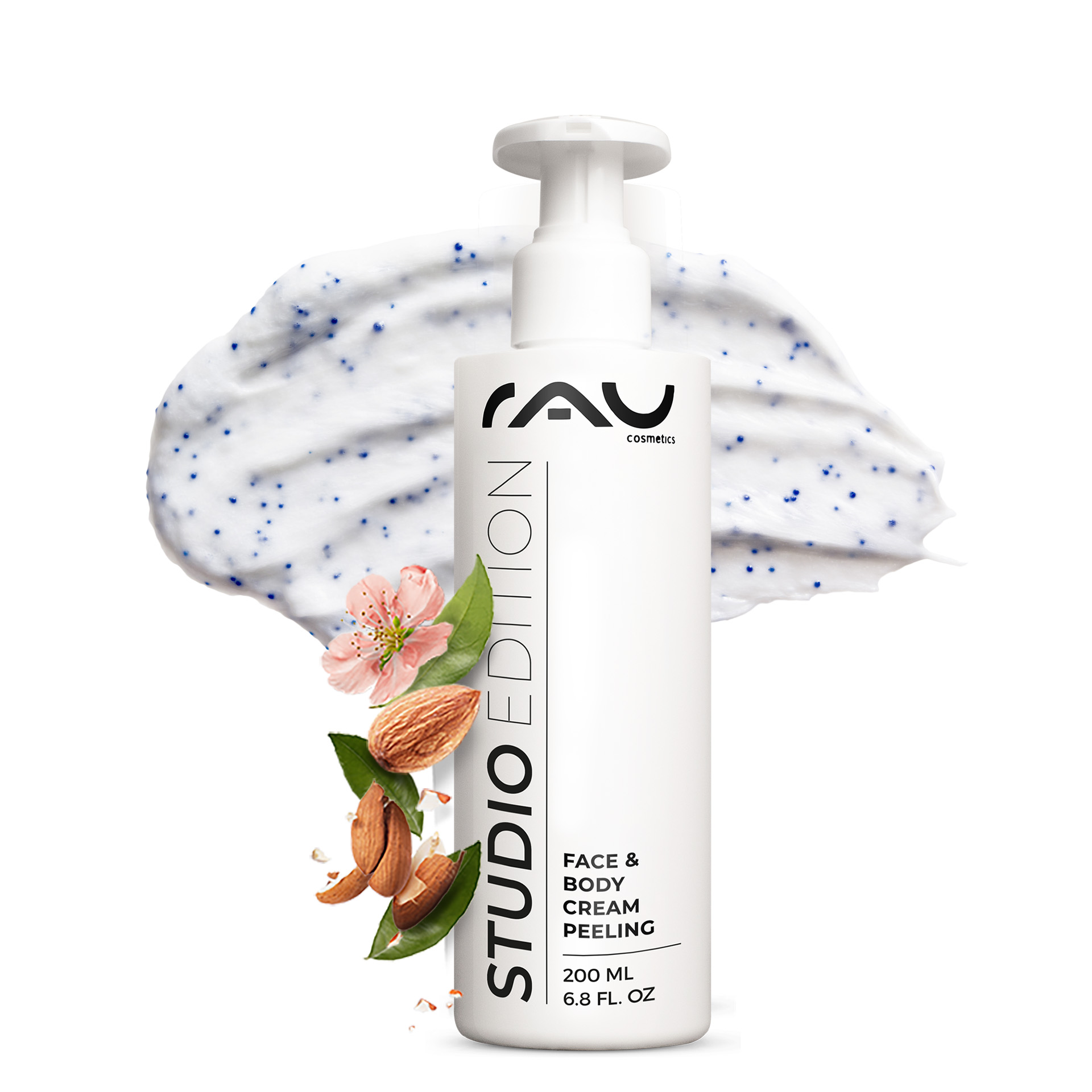 Crema peeling viso e corpo 200 ml Peeling meccanico Flasche, Lotion
