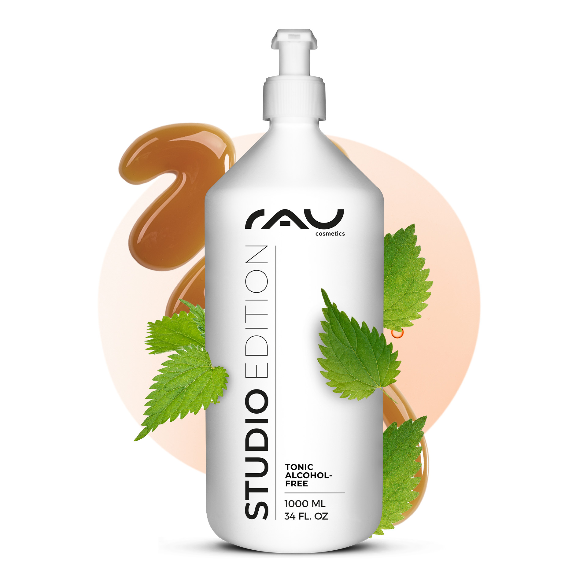 Tonico senza alcool 1000 ml con estratto di ortica Flasche, Lotion, Kräuter, Pflanze, Kräuterig