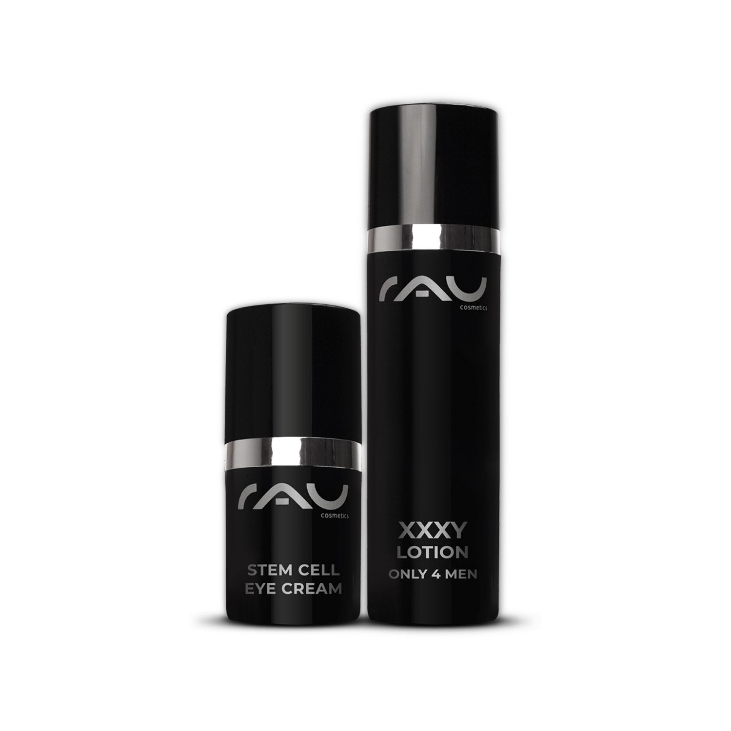 Magnesium Active Body Oil, XXXY Lotion e Stem Cell Eye Cream di RAU Cosmetics presentano i principali prodotti per la cura della pelle dell'uomo per rigenerazione, idratazione e anti-age.