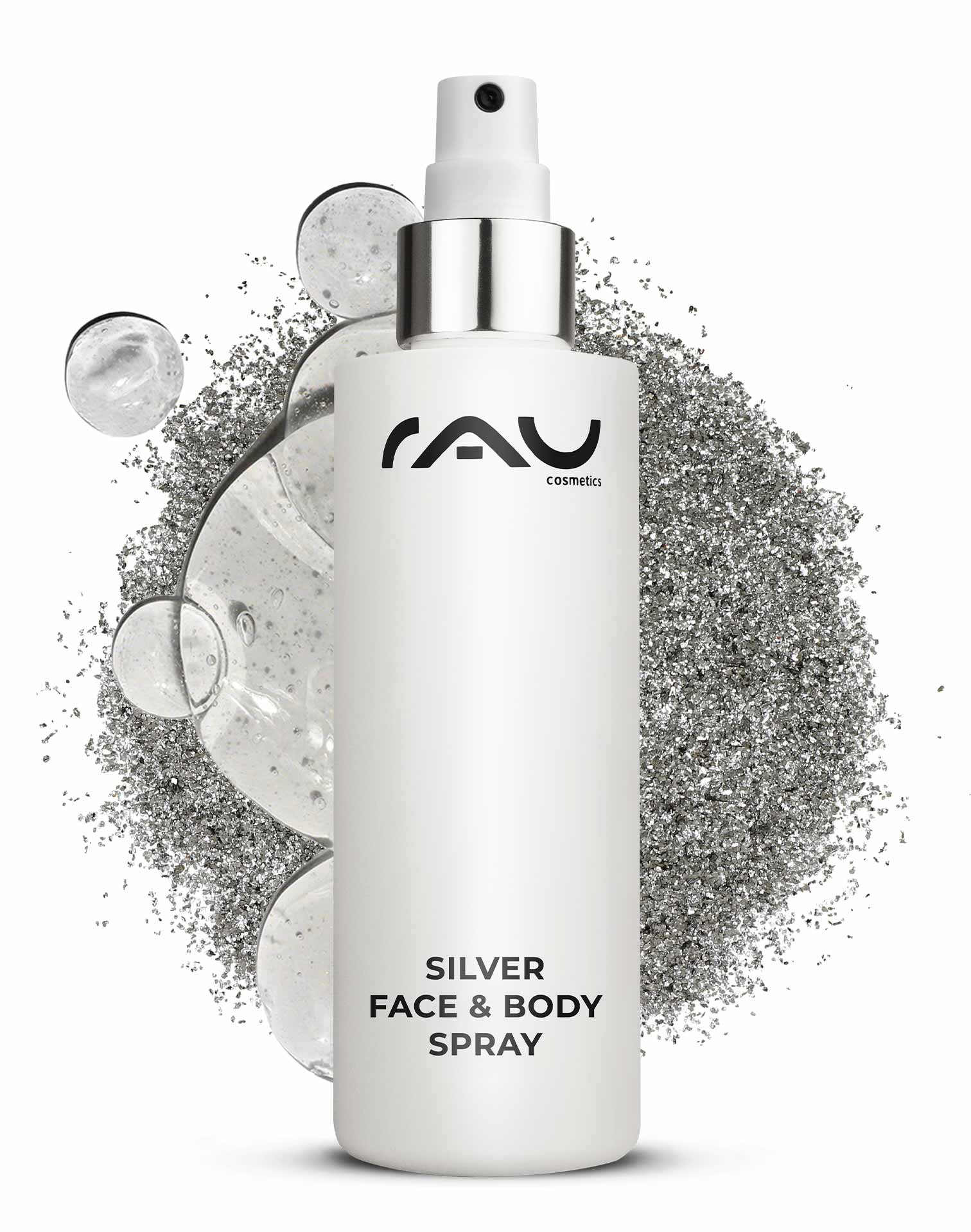 Spray viso e corpo argento 200 ml con pantenolo e microargento